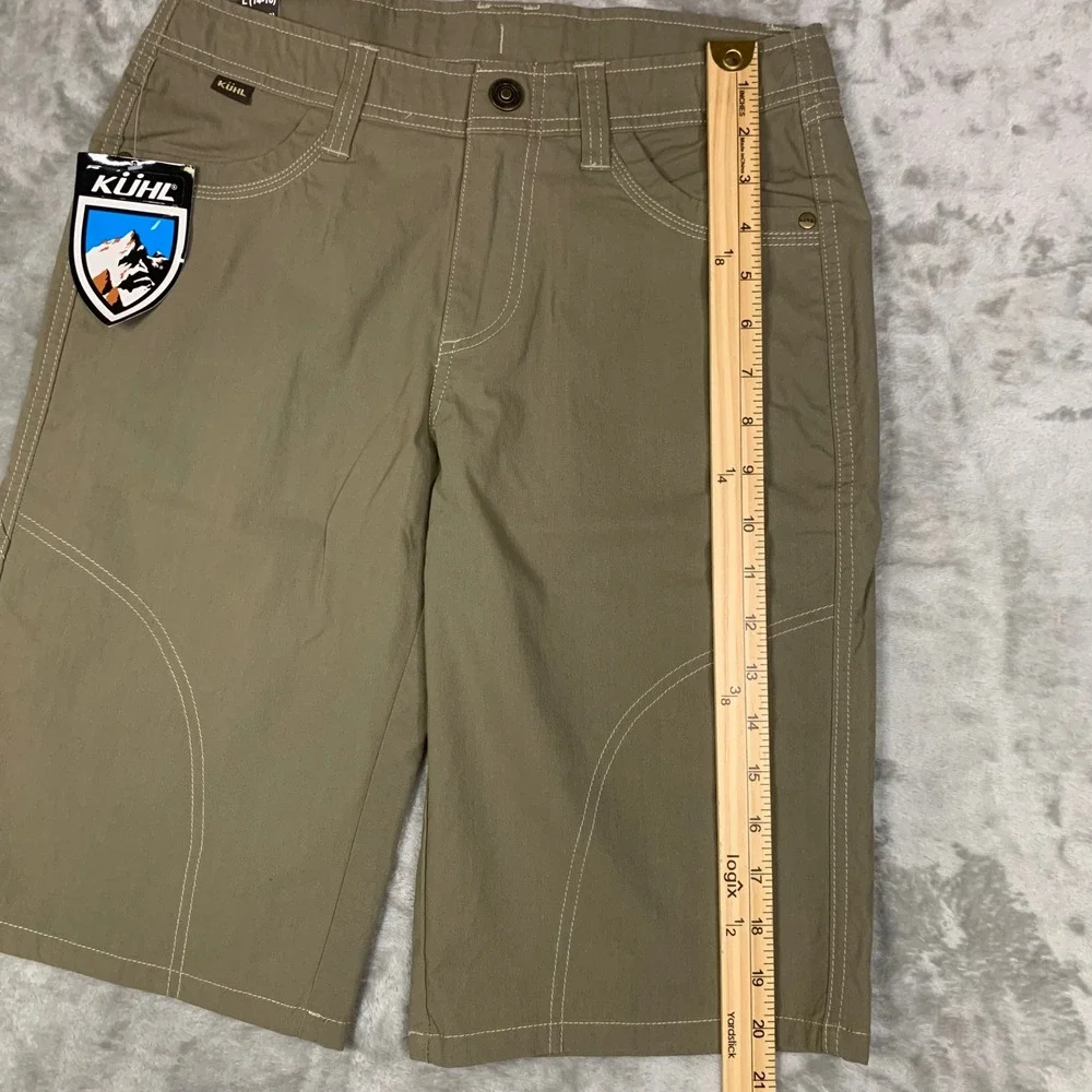 KUHL Boys Ramblr Shorts Khaki Youth Size L 14-16 Outdoor Hiking Cargo 5534 NEW